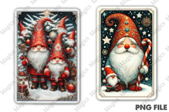 Christmas Tarot Card PNG | Christmas Printable Design Product Image 1