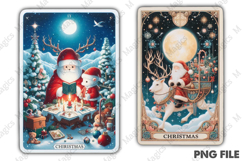 Christmas Tarot Card PNG Files Product Image 1