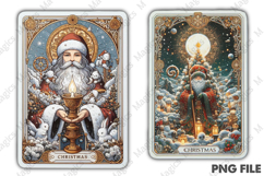 Christmas Tarot Card PNG Files Product Image 1