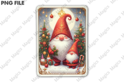Christmas Tarot Card PNG | Christmas Printable Design Product Image 2