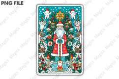 Christmas Tarot Card PNG Files Product Image 2