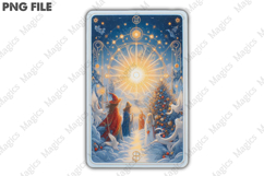 Christmas Tarot Card PNG Files Product Image 2