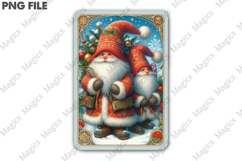 Christmas Tarot Card PNG | Christmas Printable Design Product Image 2