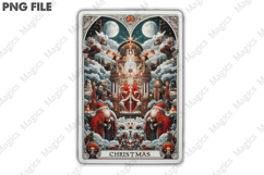 Christmas Tarot Card PNG Files Product Image 2