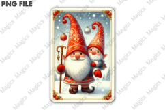 Christmas Tarot Card PNG | Christmas Printable Design Product Image 2