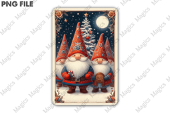 Christmas Tarot Card PNG | Christmas Printable Design Product Image 2