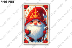 Christmas Tarot Card PNG | Christmas Printable Design Product Image 2