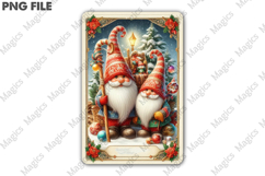 Christmas Tarot Card PNG | Christmas Printable Design Product Image 2