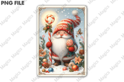 Christmas Tarot Card PNG | Christmas Printable Design Product Image 2