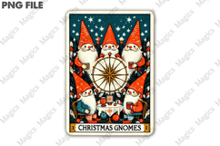 Christmas Tarot Card PNG | Christmas Printable Design Product Image 2