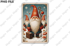 Christmas Tarot Card PNG | Christmas Printable Design Product Image 2