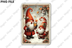 Christmas Tarot Card PNG | Christmas Printable Design Product Image 2