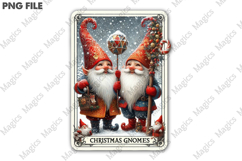 Christmas Tarot Card PNG | Christmas Printable Design Product Image 3