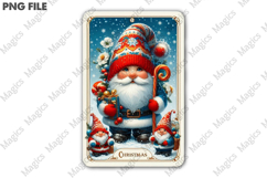 Christmas Tarot Card PNG | Christmas Printable Design Product Image 3