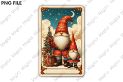 Christmas Tarot Card PNG | Christmas Printable Design Product Image 3