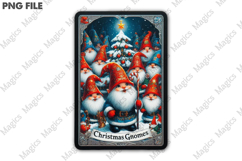 Christmas Tarot Card PNG | Christmas Printable Design Product Image 3
