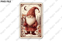 Christmas Tarot Card PNG | Christmas Printable Design Product Image 3