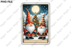 Christmas Tarot Card PNG | Christmas Printable Design Product Image 3