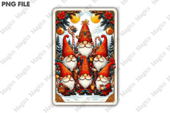 Christmas Tarot Card PNG | Christmas Printable Design Product Image 3