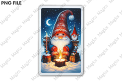 Christmas Tarot Card PNG | Christmas Printable Design Product Image 3