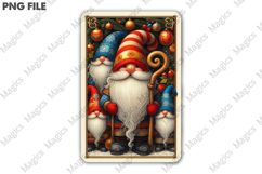 Christmas Tarot Card PNG | Christmas Printable Design Product Image 3