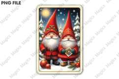 Christmas Tarot Card PNG | Christmas Printable Design Product Image 3