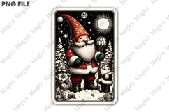 Christmas Tarot Card PNG | Christmas Printable Design Product Image 3