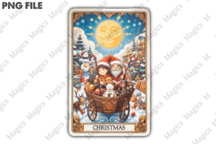 Christmas Tarot Card PNG Files Product Image 3