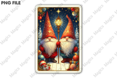 Christmas Tarot Card PNG | Christmas Printable Design Product Image 3