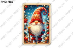 Christmas Tarot Card PNG | Christmas Printable Design Product Image 3