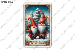 Christmas Tarot Card PNG | Christmas Printable Design Product Image 3