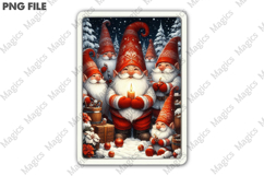 Christmas Tarot Card PNG | Christmas Printable Design Product Image 3