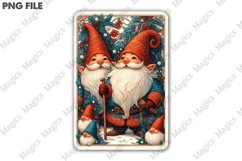 Christmas Tarot Card PNG | Christmas Printable Design Product Image 3