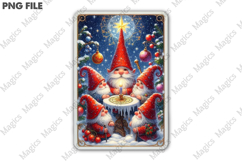 Christmas Tarot Card PNG | Christmas Printable Design Product Image 3
