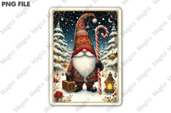 Christmas Tarot Card PNG | Christmas Printable Design Product Image 3