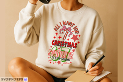 Christmas Teacher 67 SVG PNG T-shirt Design Product Image 4