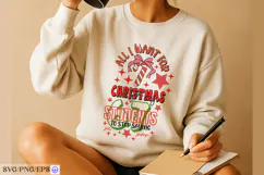 Christmas Teacher 67 SVG PNG T-shirt Design Product Image 4