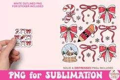 Christmas teacher coquette png, teacher Coquette Christmas Product Image 1