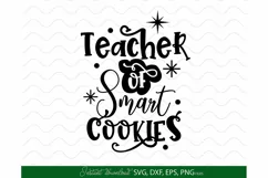 Teacher Christmas SVG, Teacher Christmas Shirt SVG, PNG, EPS Product Image 1