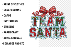 Christmas Team Santa Png Product Image 3