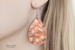 Christmas Teardrop Earring Sublimation Christmas Earrings