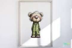 Christmas Teddy Bear Clipart Product Image 2