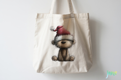 Christmas Teddy Bear Clipart Product Image 3