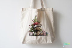 Christmas Teddy Bear Clipart Product Image 3