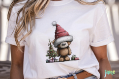 Christmas Teddy Bear Clipart Product Image 4