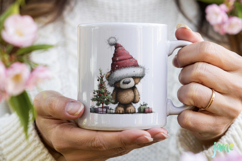 Christmas Teddy Bear Clipart Product Image 4