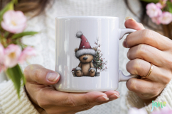 Christmas Teddy Bear Clipart Product Image 4