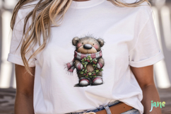 Christmas Teddy Bear Clipart Product Image 5