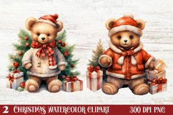 Christmas Teddy Bear Clipart Sublimation  Bundle, Christmas Teddy Bear Clipart, Christmas Teddy Bear Clipart Bundle, Christmas Teddy Bear Watercolor, Watercolor Christmas Teddy Bear , Christmas Teddy Bear Sublimation, Christmas Teddy Bear , Christmas Tedd
