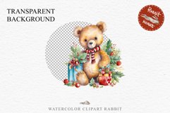 Christmas Teddy Bear Toy Santa Winter Clipart PNG Scrapbook watercolor Christmas Santa teddy bear toy character xmas clipart nursery art holiday winter Nursery wall art card making collage printable files xmas decor junk journal sublimation santa 